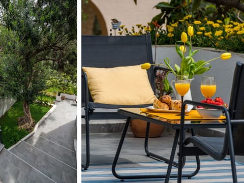 Moderne Villa mit Infinity-Pool und atemberaubendem Meerblick Dia