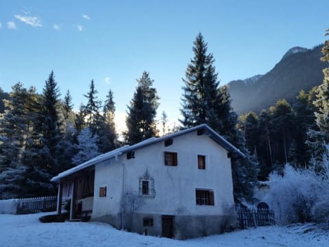 Alte typische Engadinermühle
