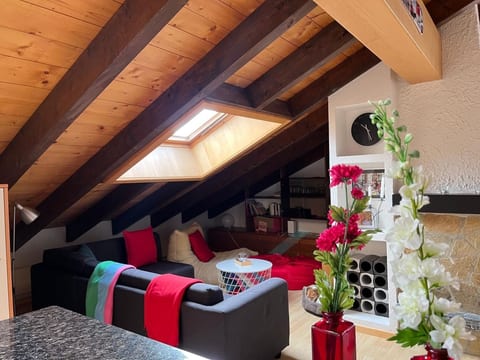 Helle und moderne Dachwohnung