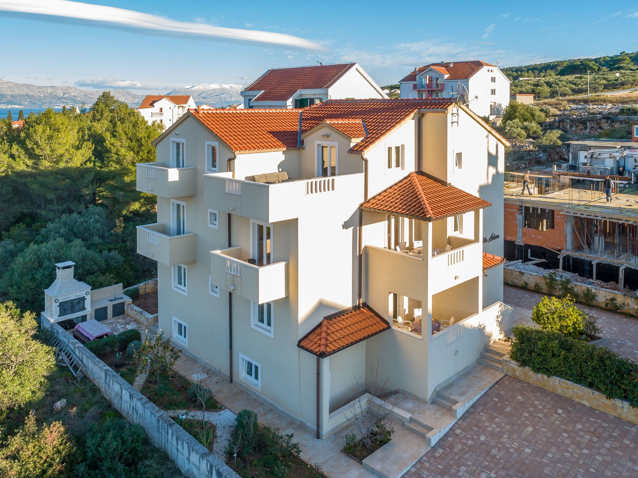 für 5 Personen ca. 42 m&sup2; in Supetar, Adriaküste Kroatien (Kroatische Insel