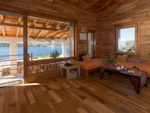 in Sevid mit Gemeinsamer Terrasse und Meerblick