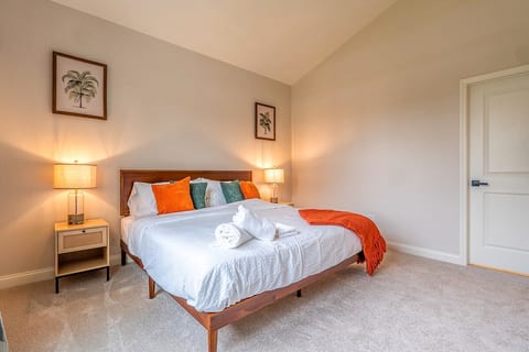 Dream in king sized comfort, along with the convenience of an ensuite