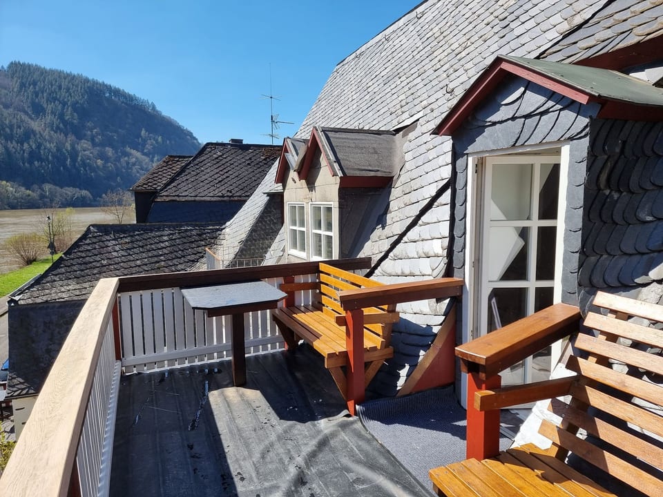 Moselschiefer-Traumferienwohnung am Moselufer - Traben-Trarbach