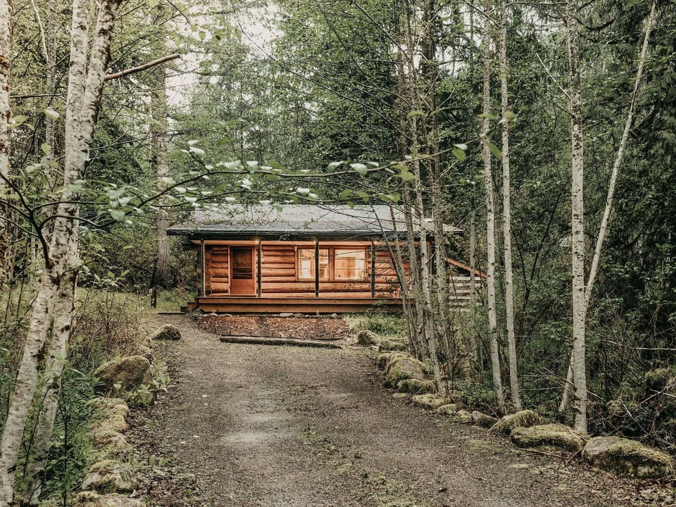 Historisches Blockhaus - Deming