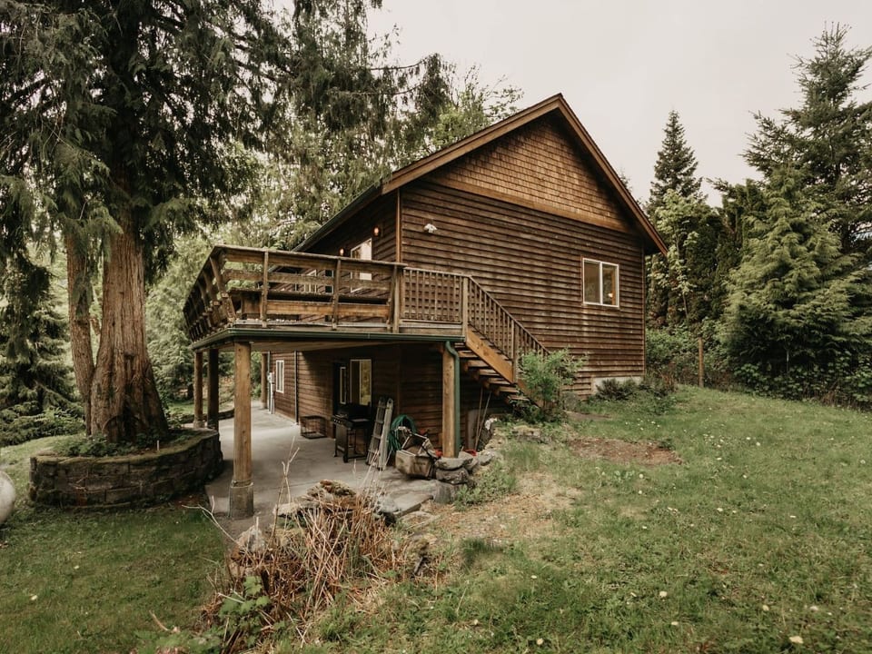 Hütte mit tollem Bergblick, Whirlpool und EVC - Deming