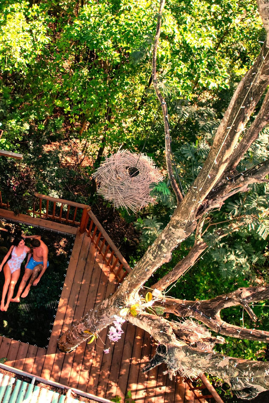Cabane Aux Etoiles Au Jardin des Colibris (Sternenhütte im Garten der Hummingbi