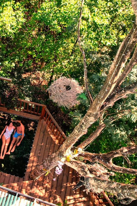 Cabane Aux Etoiles Au Jardin des Colibris (Sternenhütte im Garten der Hummingbi