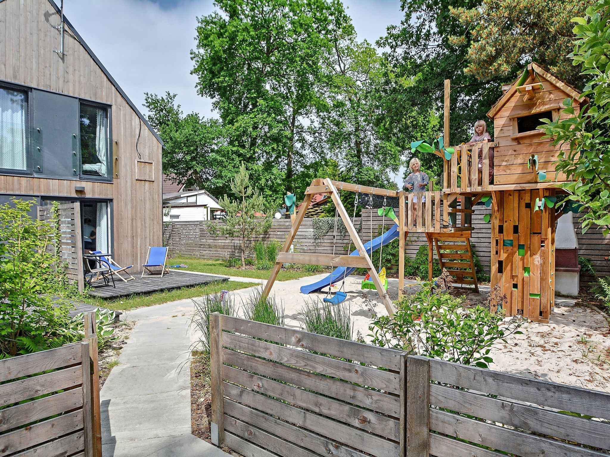 mit privater Terrasse