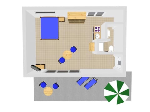 Garten Bungalow