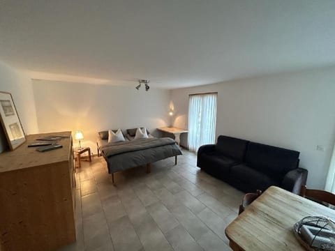 Einzimmerwohnung mit Bergblick