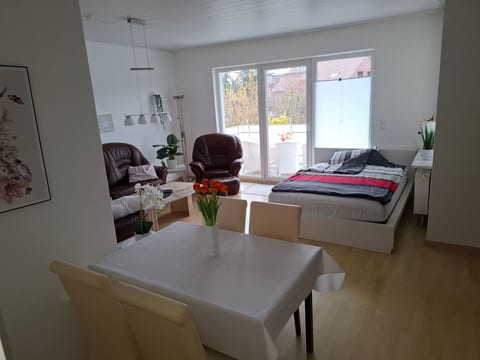 Private Ferienwohnung in Nordenham, großer Balko