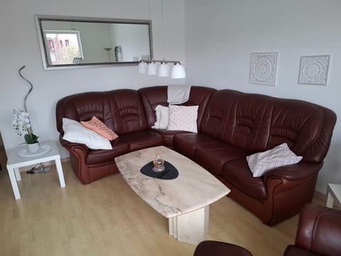 Private Ferienwohnung in Nordenham, großer Balko