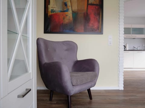 Appartement mit Garten, Grill und Terrasse