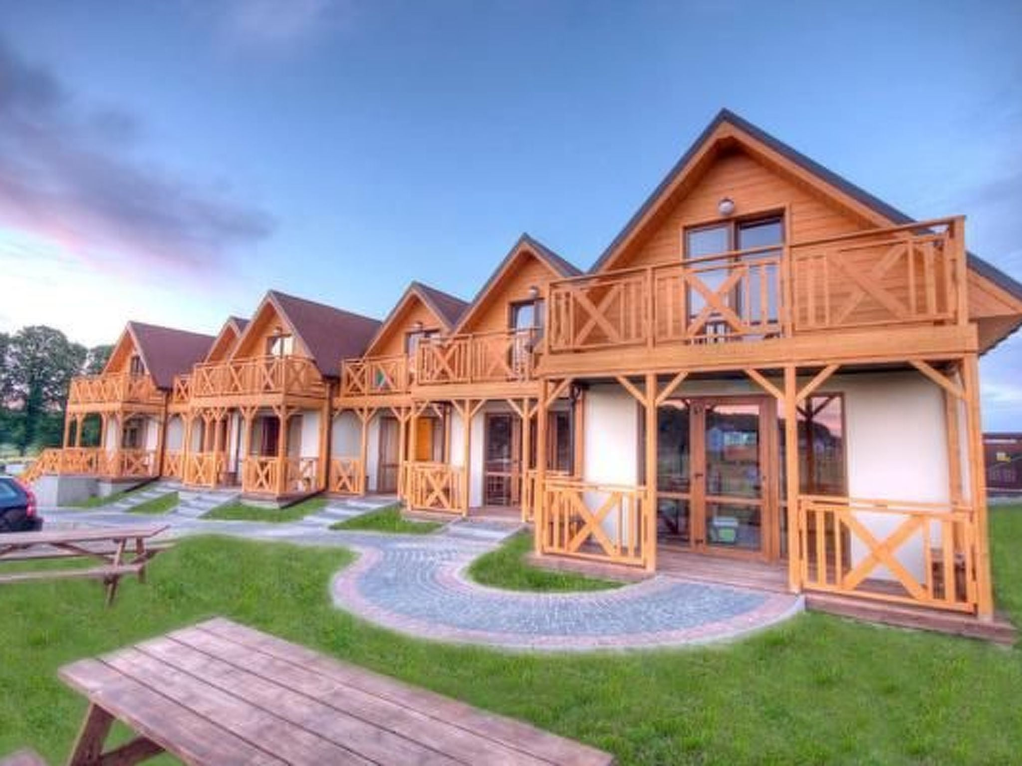 "Cottage4" in einem eingezäunten Gebiet