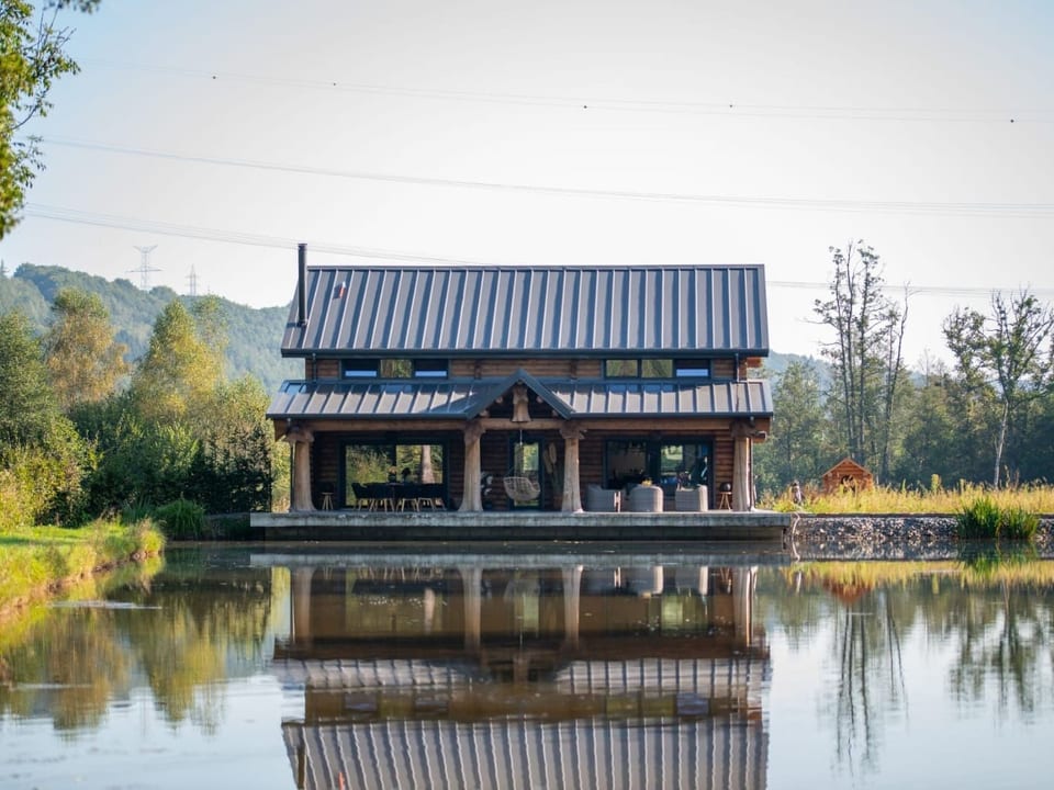 Chalet du pêcheur - Sauna und Hallenbad - Trois-Ponts