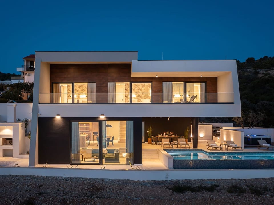 Ferienvilla Oliva mit Sauna - Primošten