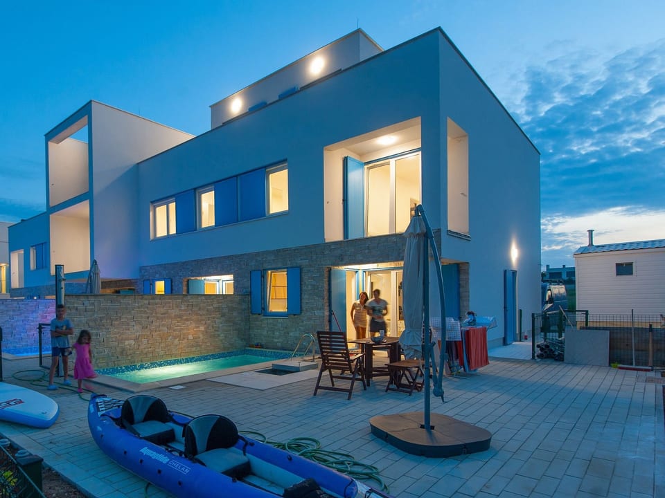 Strandvilla Miri Olive mit beheiztem Pool - Privlaka, Zadar County