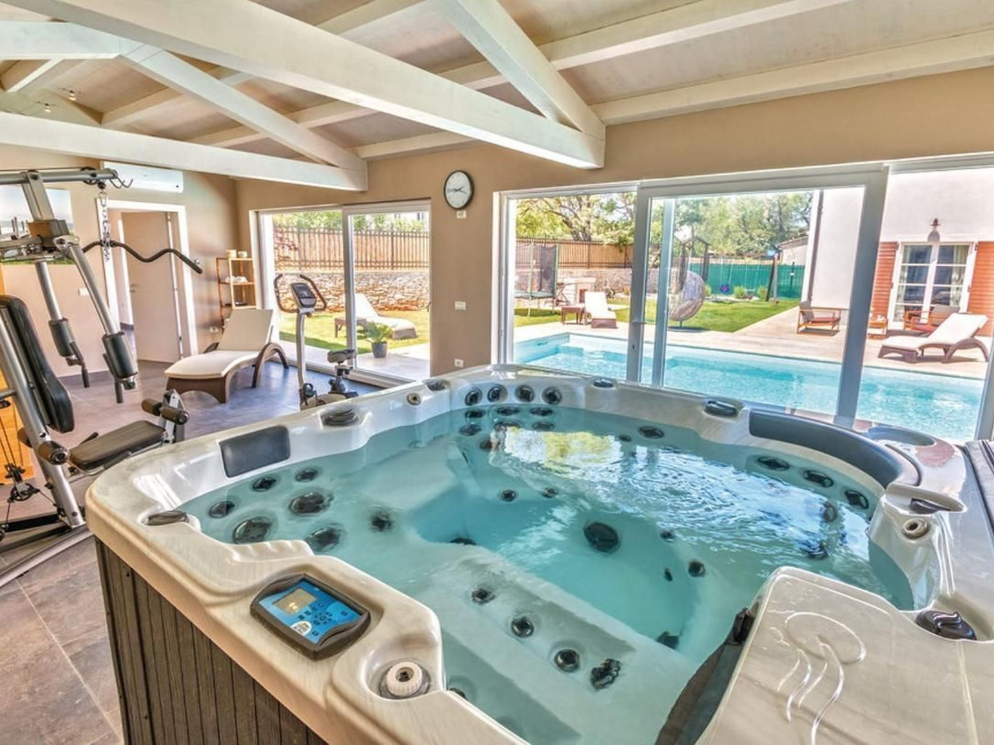 Villa "Magnolia" mit Schwimmbad, Sauna und Jacuzzi