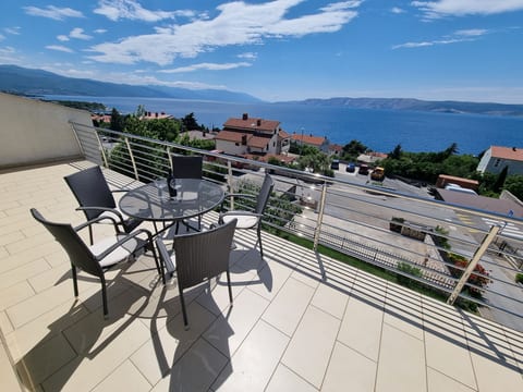 Wohnung für 6 Personen mit Meerblick