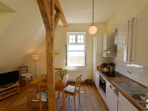 Wohnung im zweiten Obergeschoss des Gutshauses