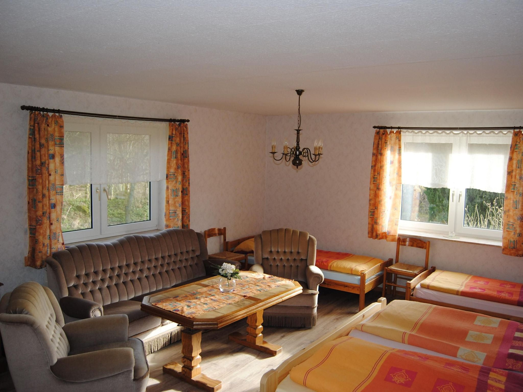 Wohnung in beliebtem Gästehaus mit Fahrradverleih