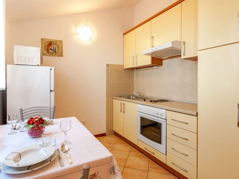Wohnung für zwei Personen im zweiten Stock