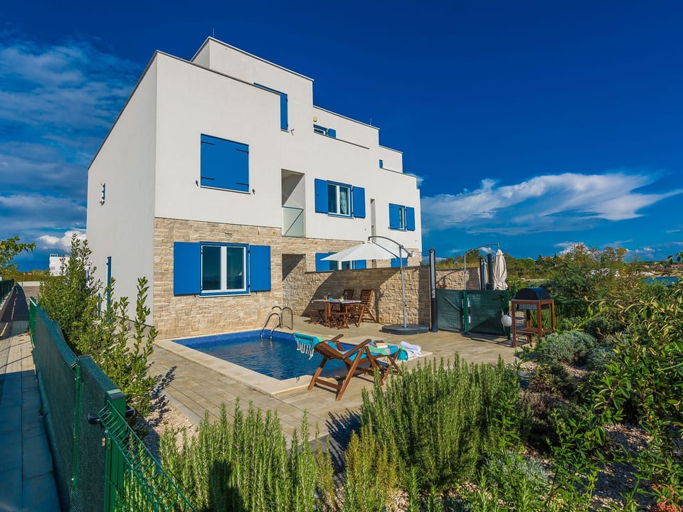 Miri Melon mit eigenem Pool - Privlaka, Zadar County