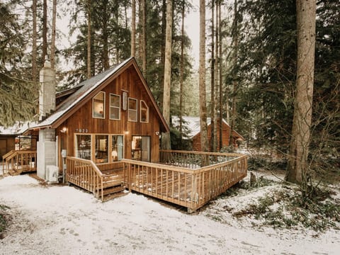 County Cabin mit Klimaanlage, Haustiere OK