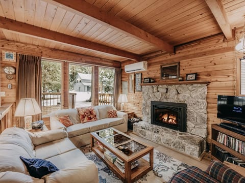 County Cabin mit Klimaanlage, Haustiere OK