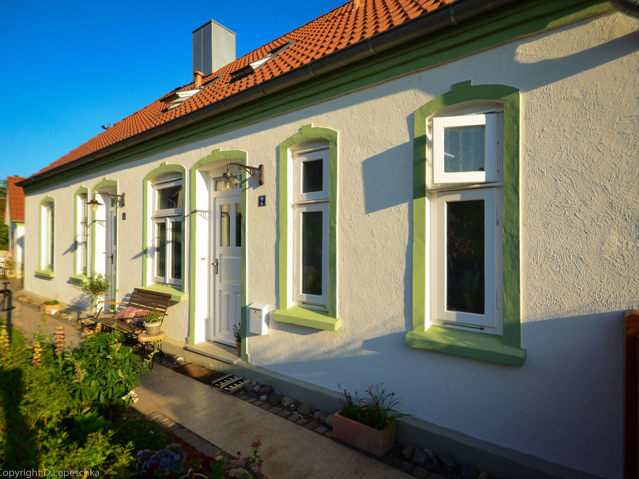 in Lutterbek mit Kleinem Garten