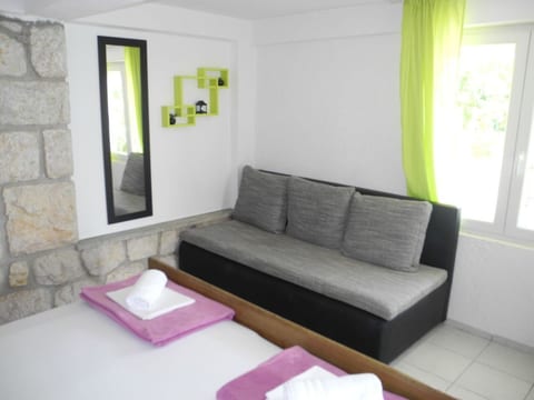 Studio-Appartement 70m vom Strand entfernt