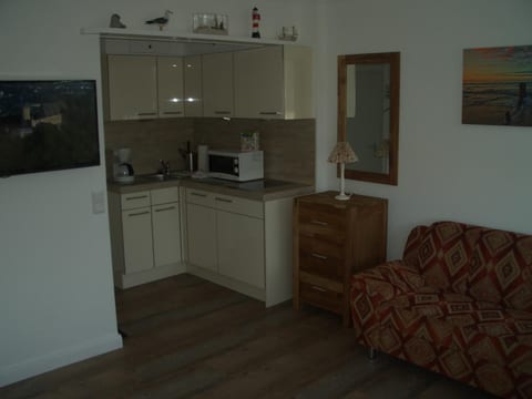Zentrales Studio mit schöner Aussicht auf Sylt