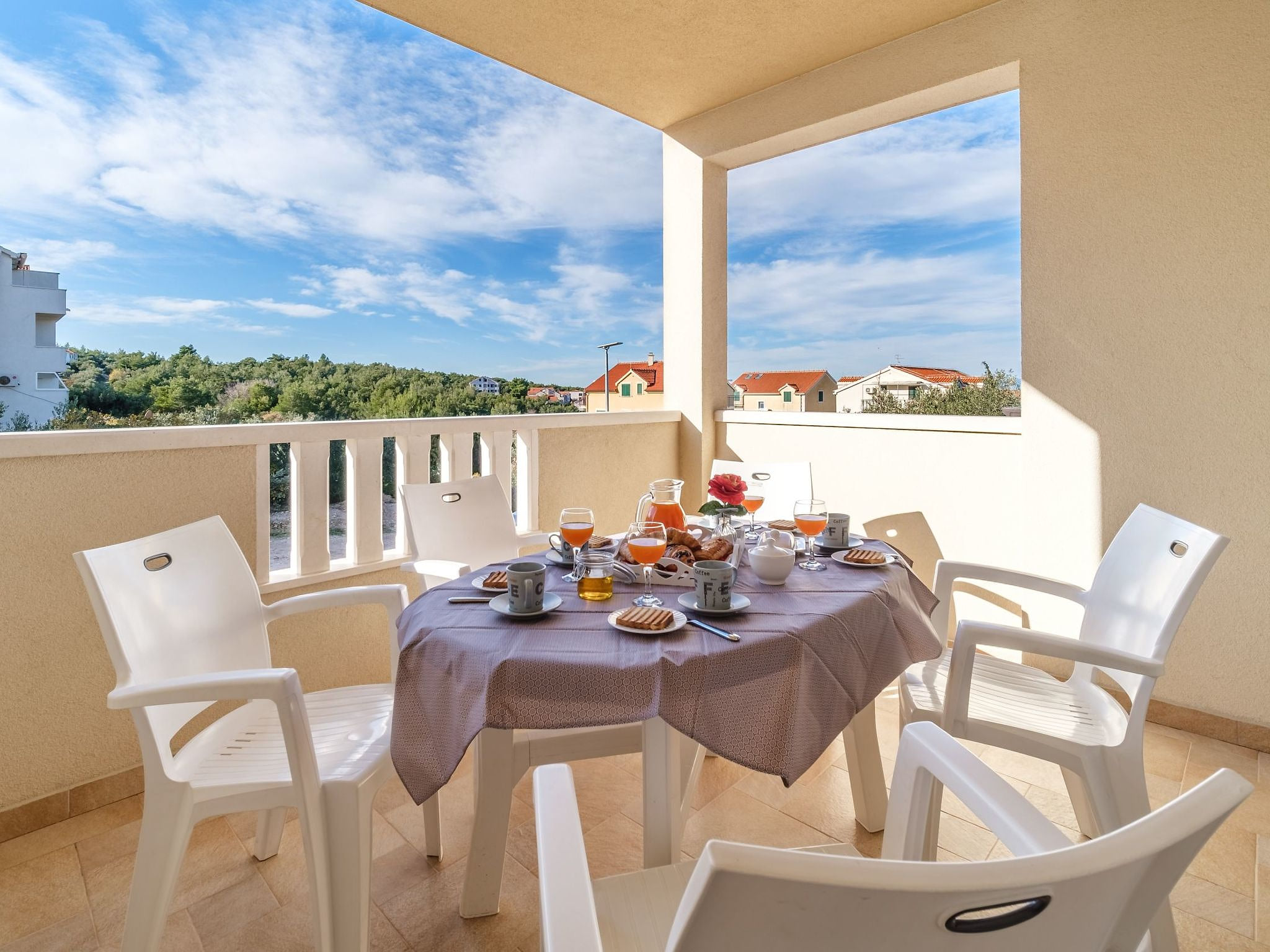 Wohnung "Ankora" mit Blick auf das Wasser