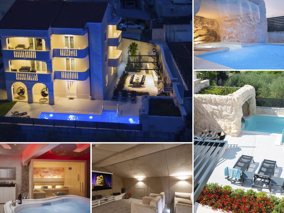 Luxuriöse Villa Elais für 10 Personen - Podstrana