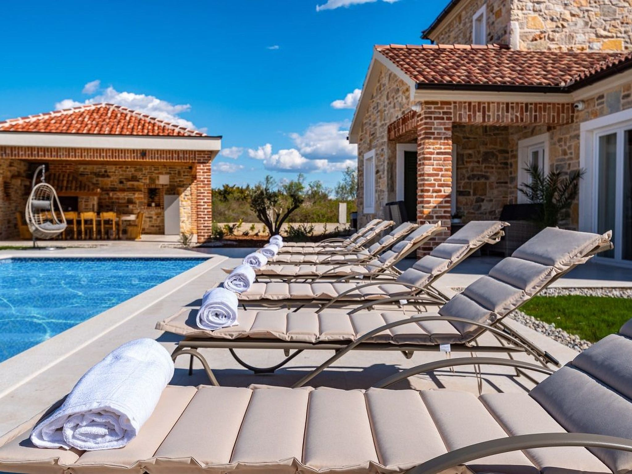 Dalmatinische Villa "Bocagnazzo" mit Pool