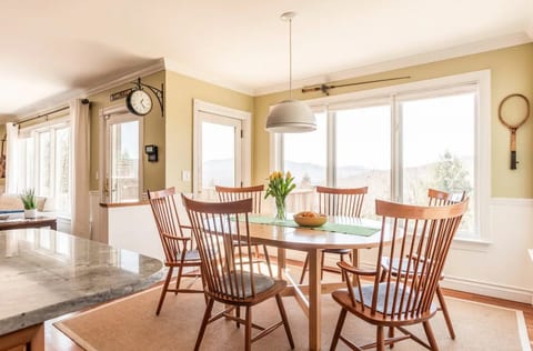 "The kids ate in this dinette right next to the grown-ups dining room. Perfect!"