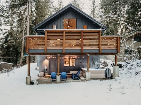 Hütte 50 hat einen Whirlpool, Wi-Fi und ist haus