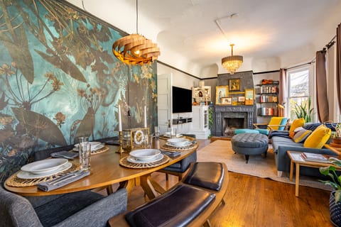 Main living and dining room area on the 2nd level