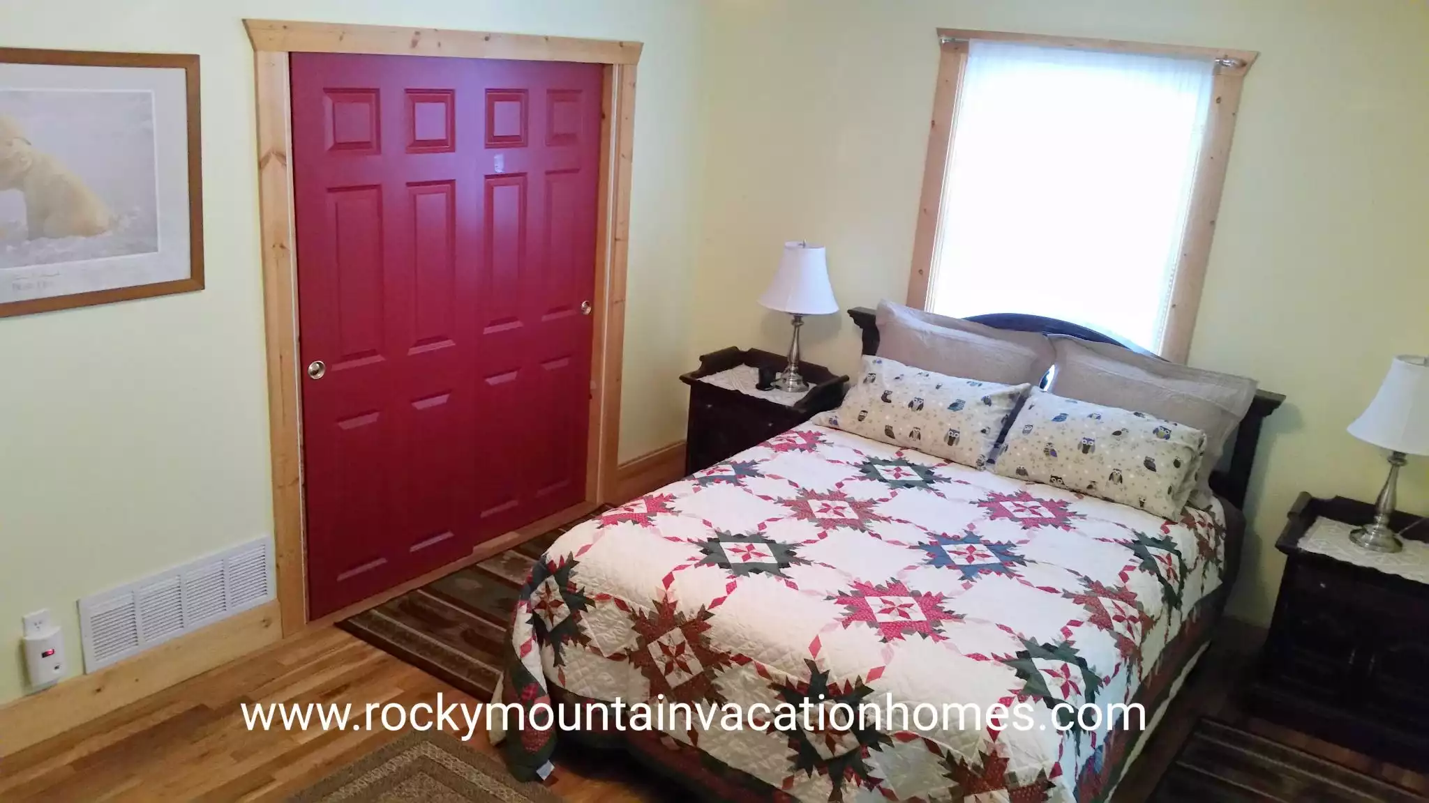 Owl Bedroom - has a large closet.