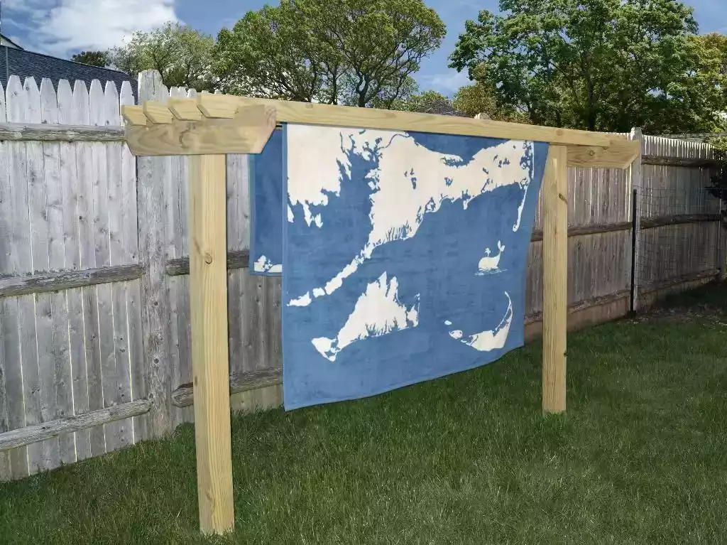 Clothesline and beach blanket - Falmouth Heights Cottage ~ Cape Cod - Falmouth