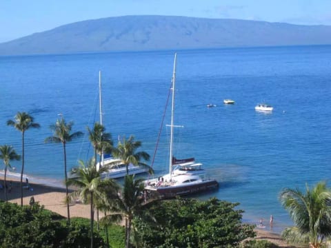View of Island of Lanai from Whaler 1063