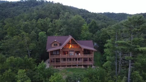 Large lot with privacy from any neighbors.