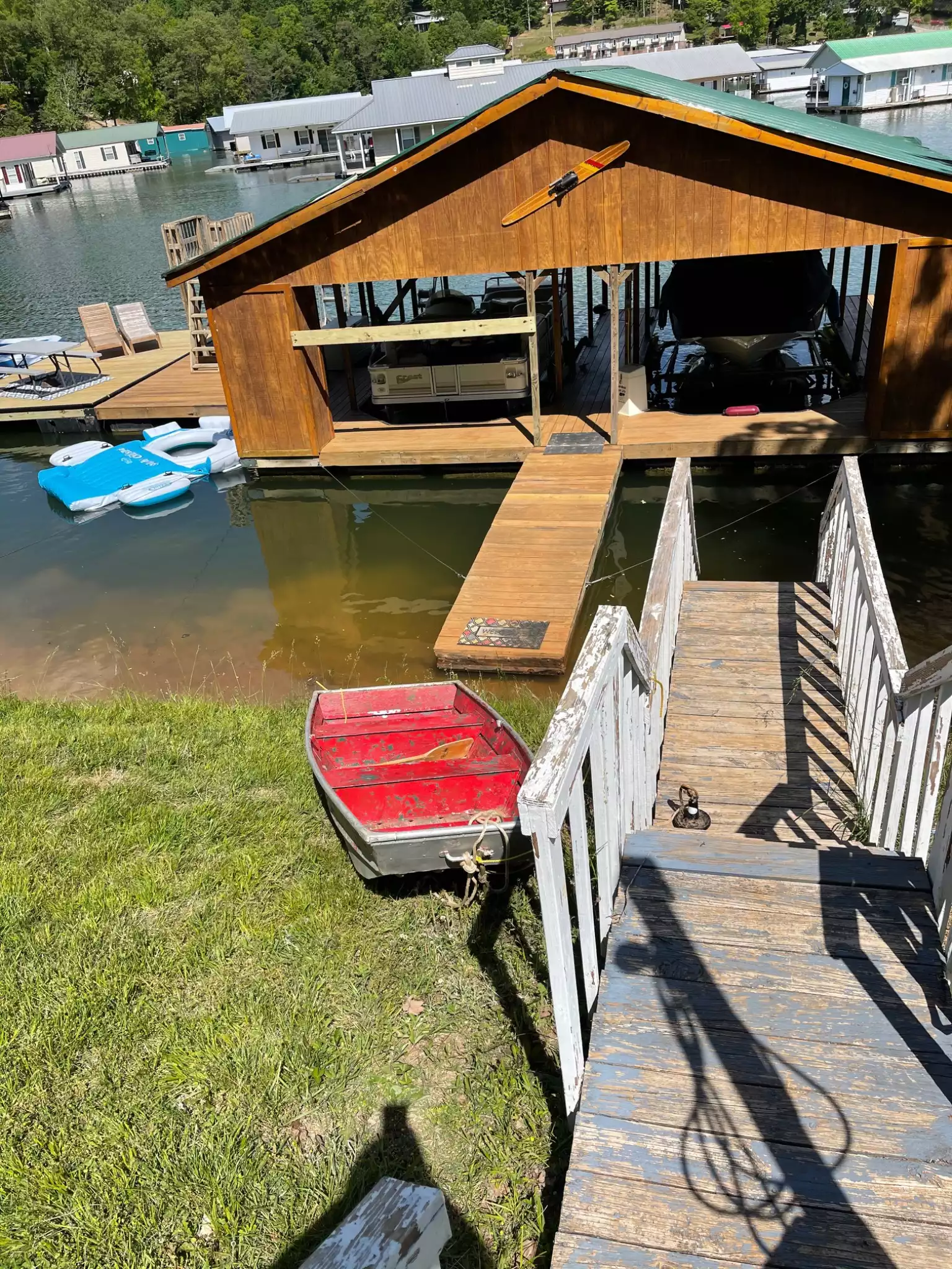 Jon boat to paddle around the cove - Buschwood Boat Club-Norris Lake @Springs Dock - LaFollette