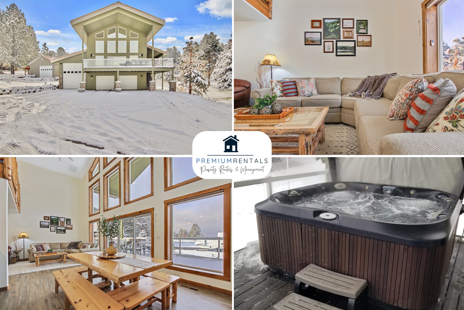 Lake House Sleeps 18, Hot Tub - Year-Round Adventure