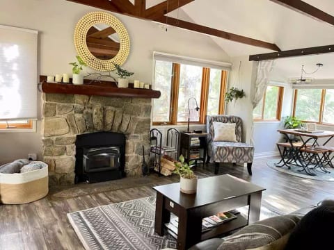 Original wood burning stove