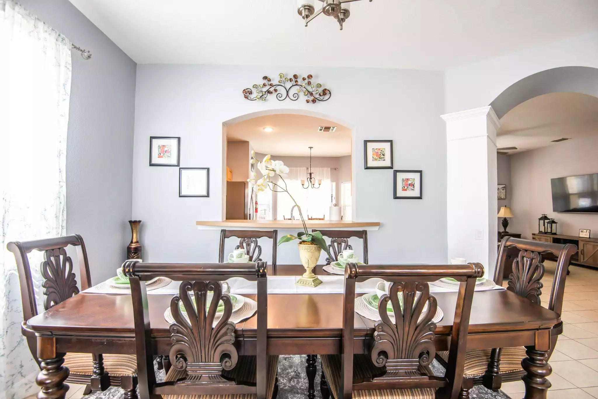 Beautiful Dining Area with Seating for 7 - Nest at Windsor Hills Salt Water/South Facing Pool - Kissimmee