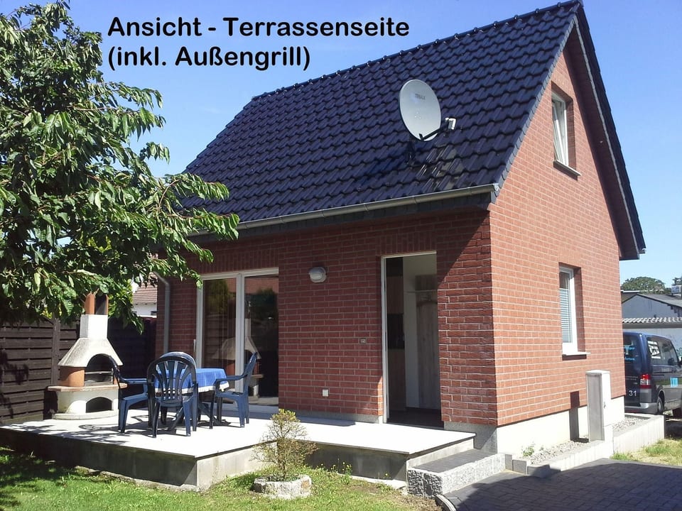 Kleines Ferienhaus mit Garten in Wismar - Wismar