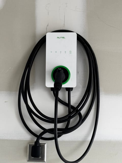 Convenient on-site EV Level 2 charger for easy, modern travel