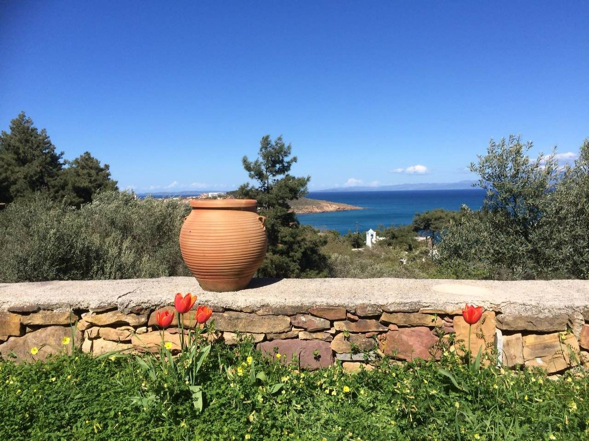 Charmante Villa mit Meerblick - 300m. vom Strand entfernt