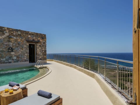Stilvolle Villa, privater Pool und Grillplatz bei Elafonissi